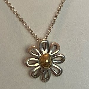 Tiffany & Co Paloma Picasso daisy pendant necklace